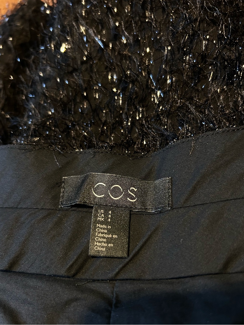 New COS Tailored Feathered Long Shorts - Picture 11 of 12
